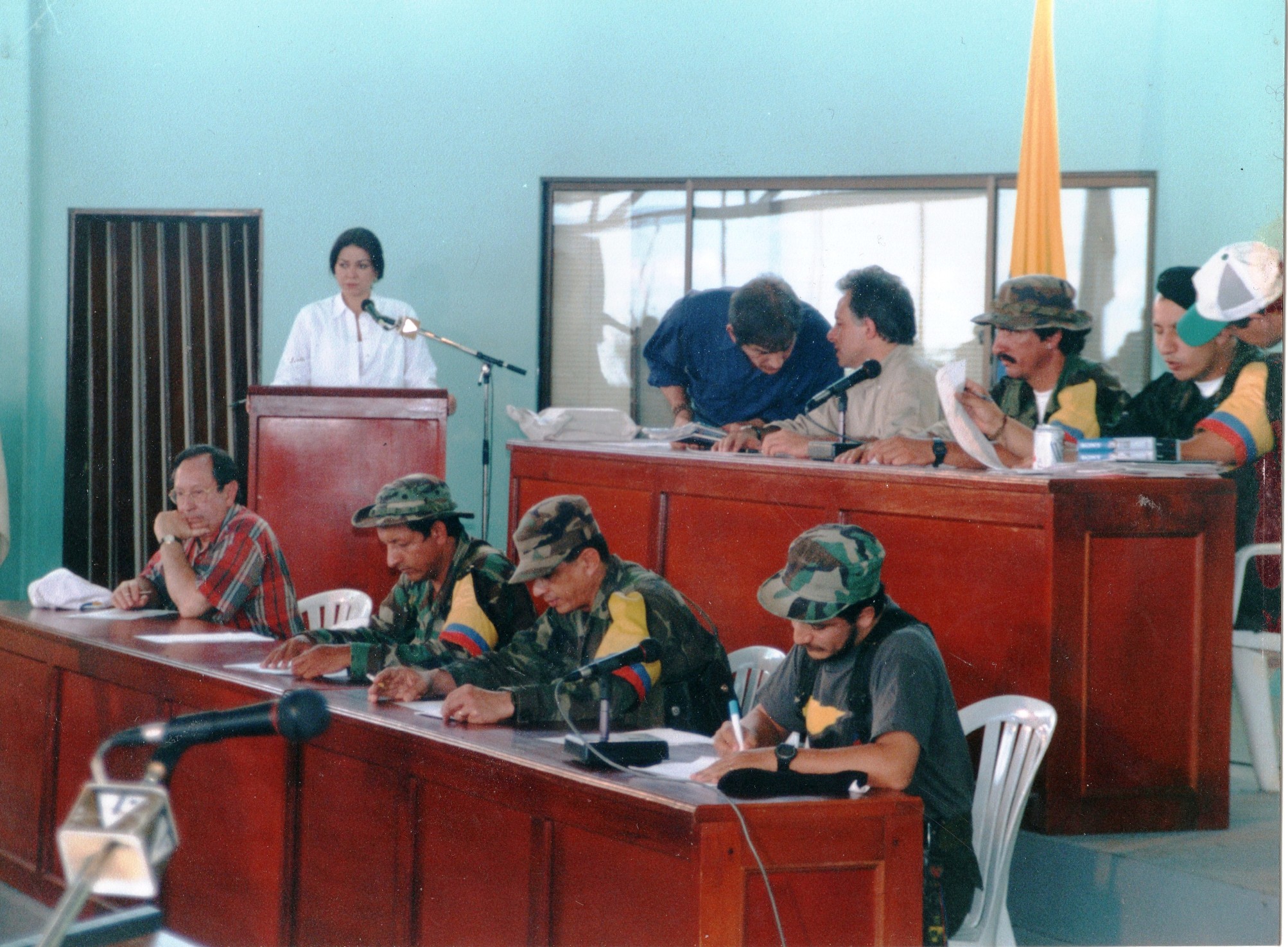 FARC-Comandantes in Los Pozos